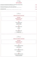Carte et menu de La Flamme d’Aix à Aix-en-Provence — Les planches et formules