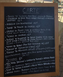 Menu Le Comptoir de L'Eouvé - La carte