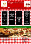 Menu Pizzeria Les 2 Cade - Les formules et boissons