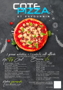 Menu Coté Pizza - Carte et menu coté pizza Saint Savournin