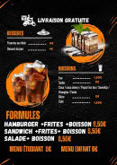 Menu Byblos - Les desserts, boissons, ...