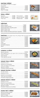 Carte et menu de Sushi et noodles à Gardanne — Les créations, pokébowls, ...