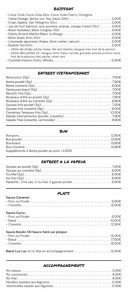 Carte et menu de Sushi et noodles à Gardanne — Les entrées, plats, ...