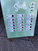 Menu Le Comptoir des Gourmets - les glaces