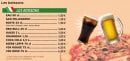 Menu Pizza Pronto - Boissons