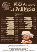 Menu Le petit Naples - Les spécialités