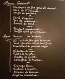 Menu Le plaza la paillotte - Le menu gourmet et menu saveur