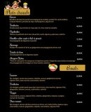Carte et menu de Uzumaki Sushi à Septemes les Vallons — Plats chauds et bowls