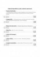 Menu La parenthèse inattendue - Le clipboard