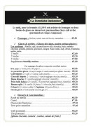 Menu La parenthèse inattendue - Les fromages et desserts