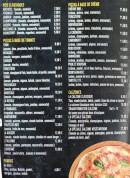Menu Pizza Go - Les pizzas