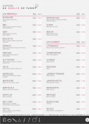 Menu PizzAp - Les pizzas