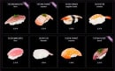 Menu Enjoy Sushi - Les sushis