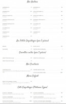 Carte et menu de Le Vivier à Bouc Bel Air — Les huîtres, crevettes cuites et crustacés, ...