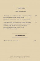 Carte et menu de L'Epicurien à Pelissanne — Les tartares et végétariens