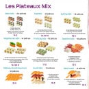Menu Frenchy Sushi - Les plateaux mix