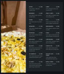 Menu Au Comptoir de Malia - Les pizzas suite