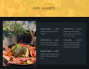 Menu Au Comptoir de Malia - Les salades
