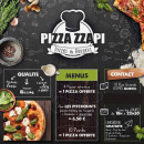Menu Pizza zzapi - Les menus et iformations