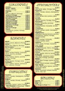 Menu Busopizza - Pizzas