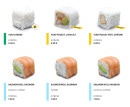 Menu Easy Sushi - yukis et salmon roll