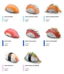 Menu Easy Sushi - Sushis