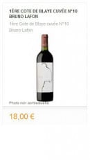 Menu La Part des anges - Le vin Jura