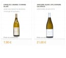 Menu La Part des anges - Les vins de la Loire