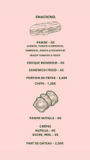 Menu Sista - Snacking