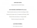 Menu La Table De Grans - Les tapas 