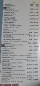 Menu Pizzapolo - Les pizzas