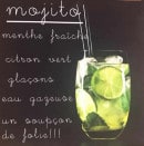 Menu La cour - Le mojitos