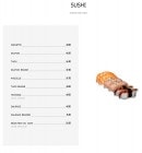 Menu Luzumaki - Les sushis