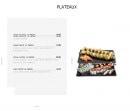 Menu Luzumaki - Les plateaux