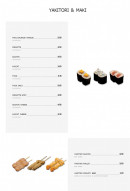 Menu Luzumaki - Les yakitoris et makis