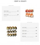 Menu Luzumaki - Les crusoys et crustys