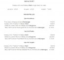 Carte et menu de La Moule Mania à Martigues — Les vins
