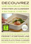 Menu Goût de pain - Le plat du jour