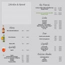 Menu Le Milazzo - Vins 