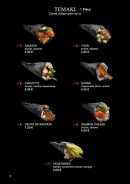 Menu Sushi Kohi - Les temakis