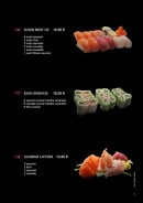 Menu Sushi Kohi - les sushis, les kohis springs et sashimis lovers