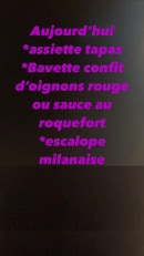 Carte et menu de Au petit creux à La Fare les Oliviers — Des suggestions