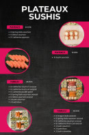 Menu Rubis Sushi - Les plateaux sushis page 2