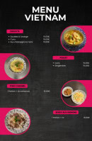 Menu Rubis Sushi - Les crevettes, poulet et porc caramel
