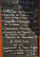 Carte et menu de La Bonne Quille à Le Puy Sainte Reparade — A partager et manger