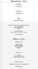 Carte et menu de La Tavaiolle à Le Puy Sainte Reparade — Les menus