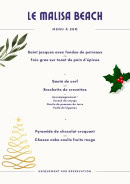 Menu Le Malisa Beach - Menu 28€