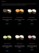 Menu Enjoy Sushi - Les desserts