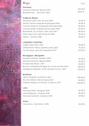 Menu Grand Boise - Les rouges