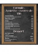Menu Cave les Alpilles - Les formules